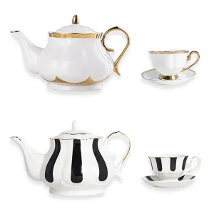 Ceramic English Coffee Tea Sugar Container Set Arabic Teapot