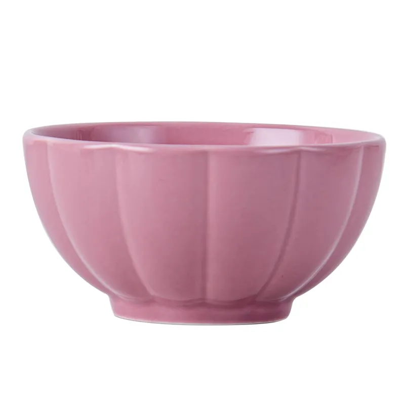 Nordic Ceramic Soup Bowls 4.7 Inch Rice Cereal Bowl