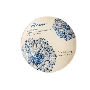 Custom Ceramic Plate Set Porcelain Hotel Dinnerware