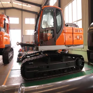 large crawler excavator