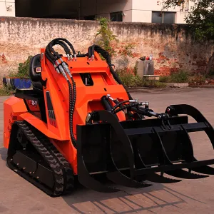 Compact Mini Crawler Loader for Construction and Material Handling