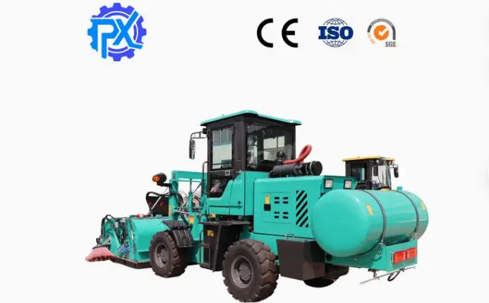 China Factory Hydraulic 4 Wheel Road Loader Sweeper