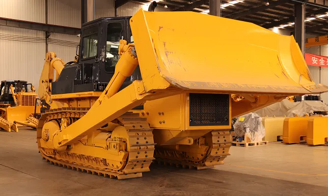crawler backhoe loader for soft ground