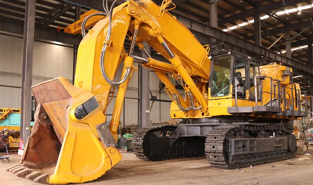 large excavator machine for construction