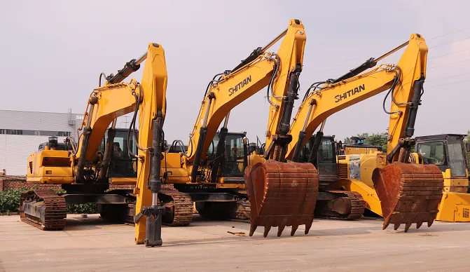 large excavator machine for construction