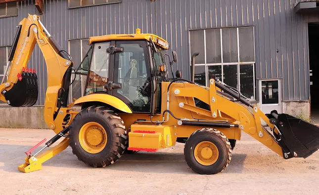multifunction wheel backhoe loader