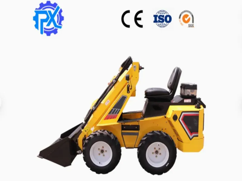 China Supplier Mini Multi-Functional Loader Wheel and Crawloer Backhoe Forklift Mini Bulldozer
