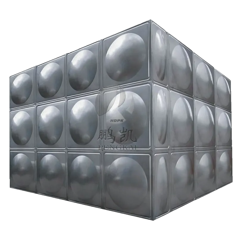 Food Grade Stainless Steel Water Storage Tank for Building Water Supply