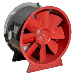 Compact SWF Mixed Flow Ventilation Fan for Duct Pressurization Systems