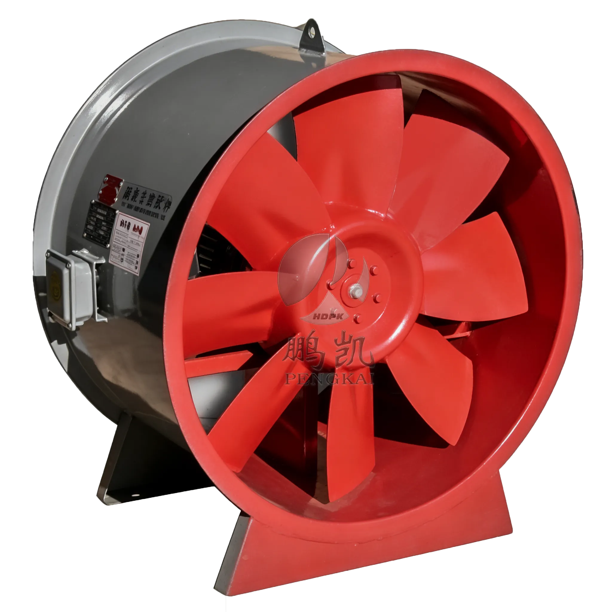 Compact SWF Mixed Flow Ventilation Fan for Duct Pressurization Systems