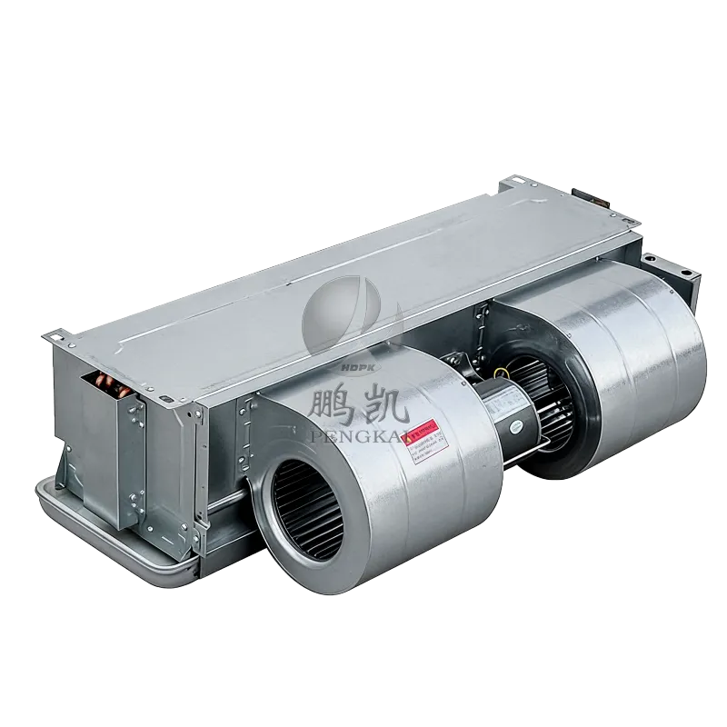 Low Noise Horizontal Concealed Fan Coil Unit for Central Air Conditioning Systems