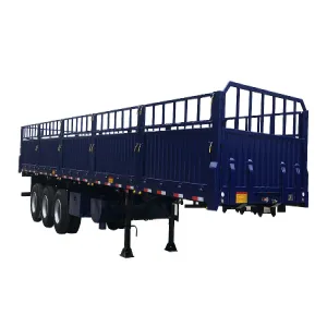 Three -axis distribution semi -trailer