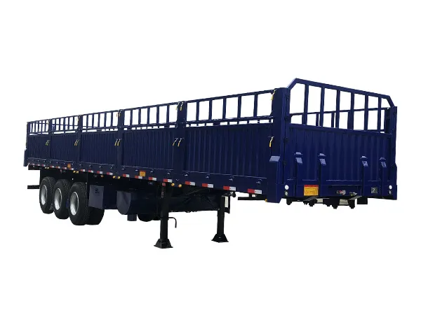 Three -axis distribution semi -trailer
