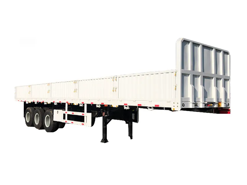 Three -axis distribution semi -trailer