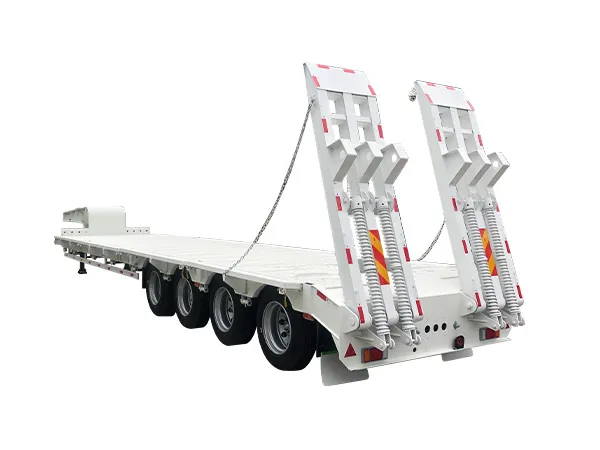 Low loader semi-trailer