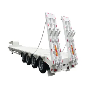 Low loader semi-trailer