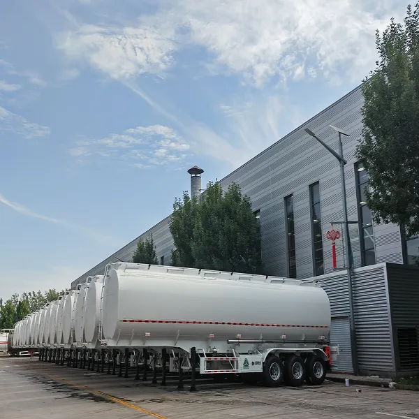 Oil tanker truck
