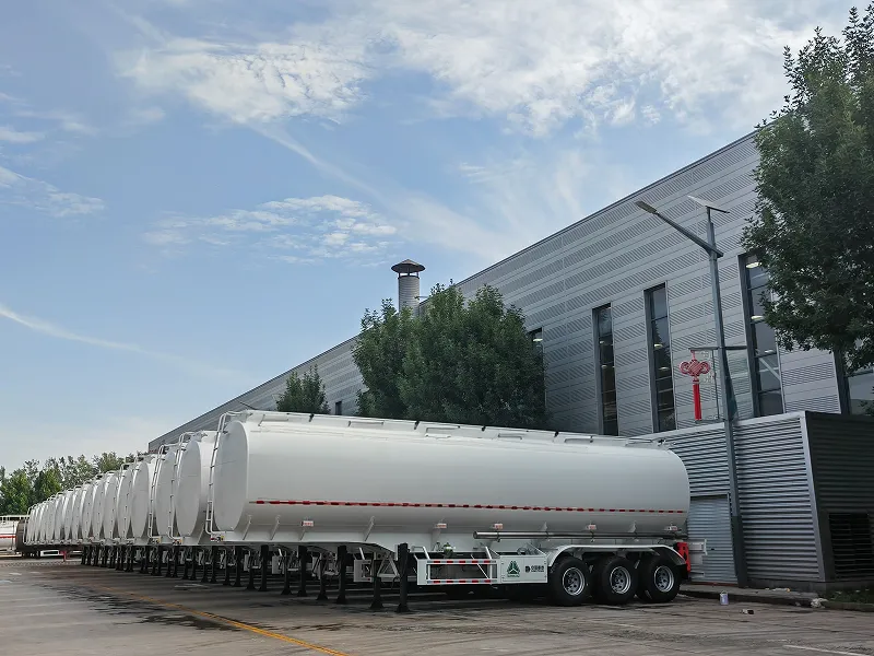 Oil tanker truck