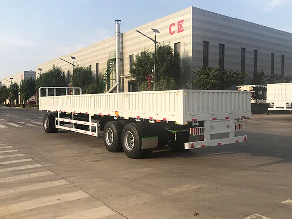 High Capacity Side Wall Semi Trailer for General Cargo Transport