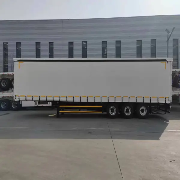 Curtain-side semi-trailer