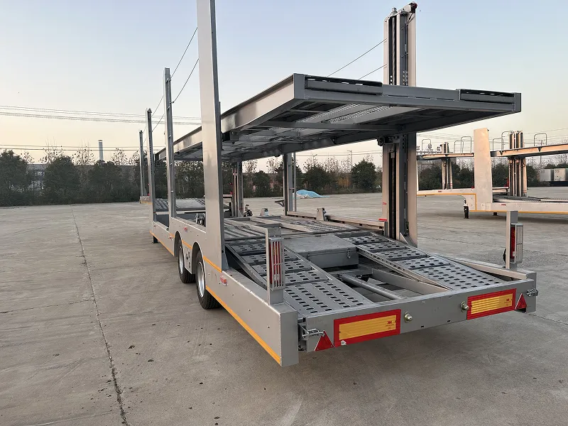 Mid-Axle Auto Transport Trailer