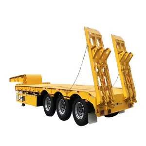 3-axle low loader semi-trailer
