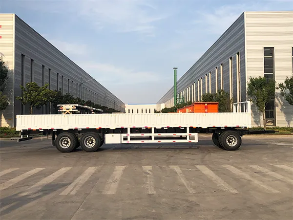 Heavy Duty Side Wall Semi Trailer for Coal Grain and Construction Materials