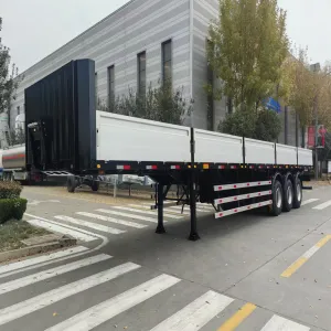Aluminum alloy box plate semi-trailer