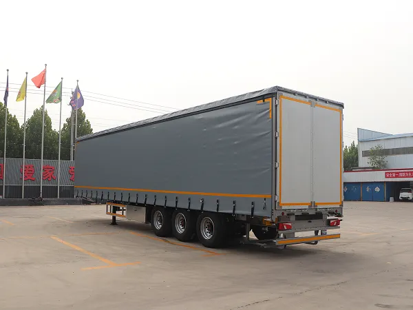 4-Axle Side Curtain Semi-Trailer