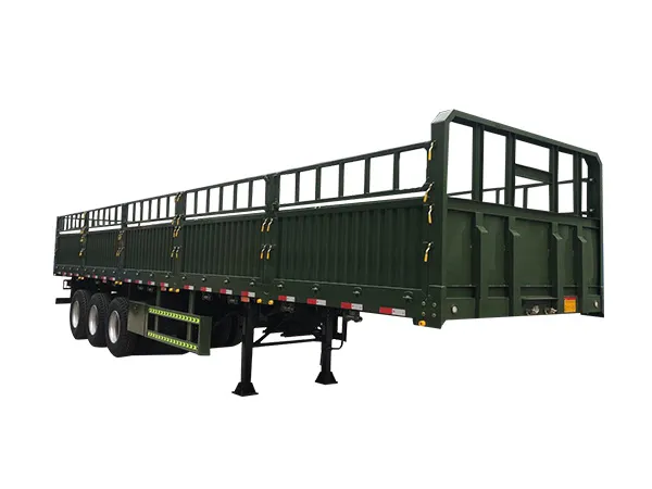 Three -axis distribution semi -trailer