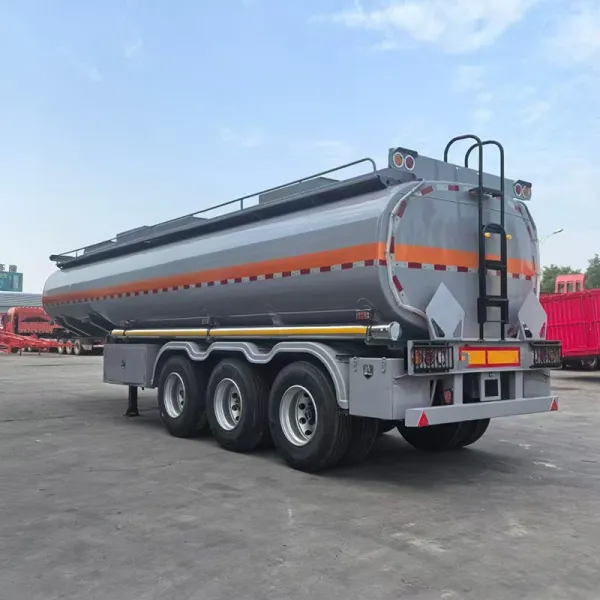 oil tank transport truck