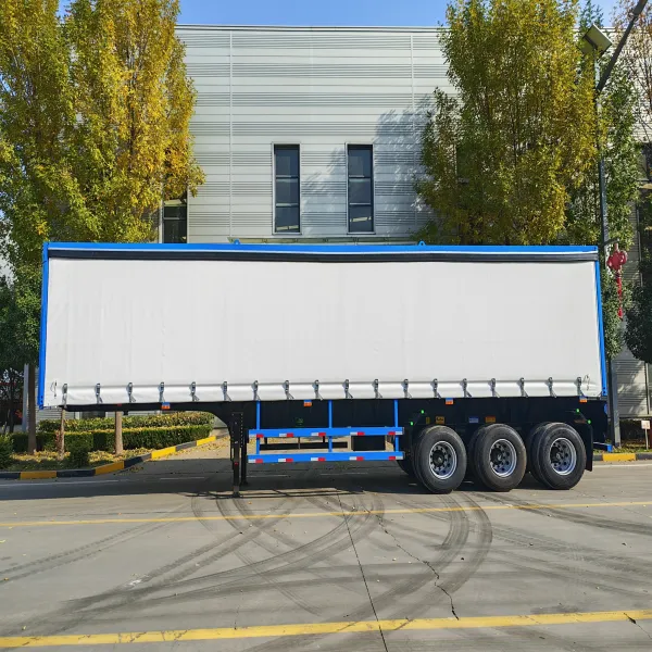 Curtain-side semi-trailer
