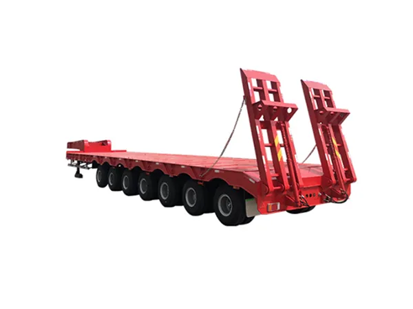 Low Flat Semi -Trailer