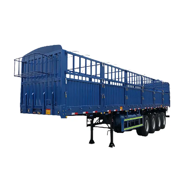 Four -axis grid semi -trailer