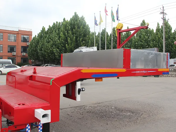 Lowbed Heavy Haul Semi-Trailer (Gooseneck with Winch)