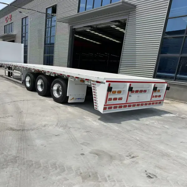 Flatbed semi-trailer
