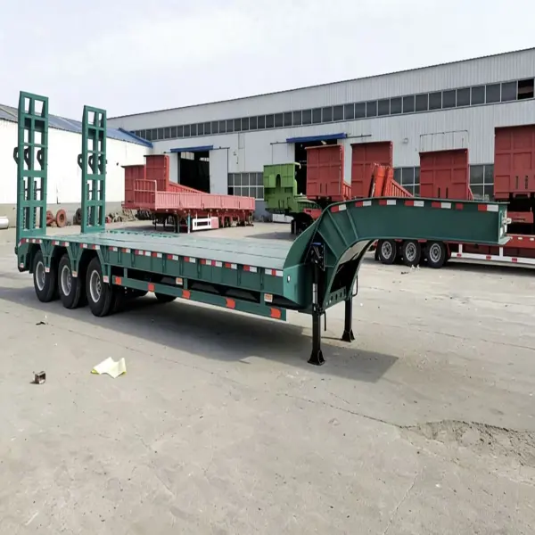 60 Ton Extendable Trailer Factory