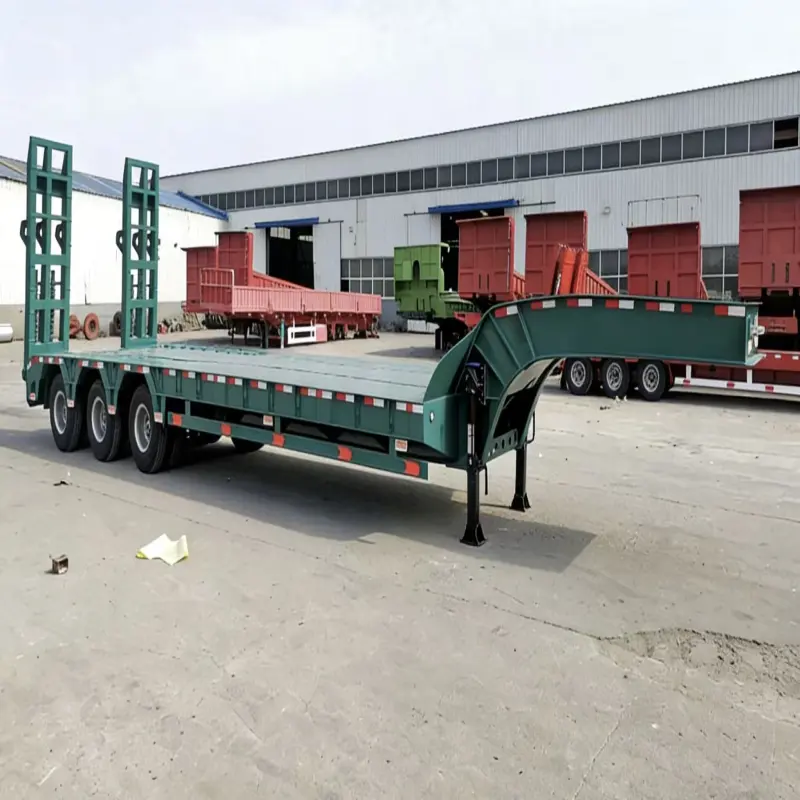 60 Ton Extendable Trailer Factory