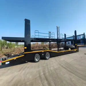 China Auto Transport Trailer for Port to Dealer Delivery