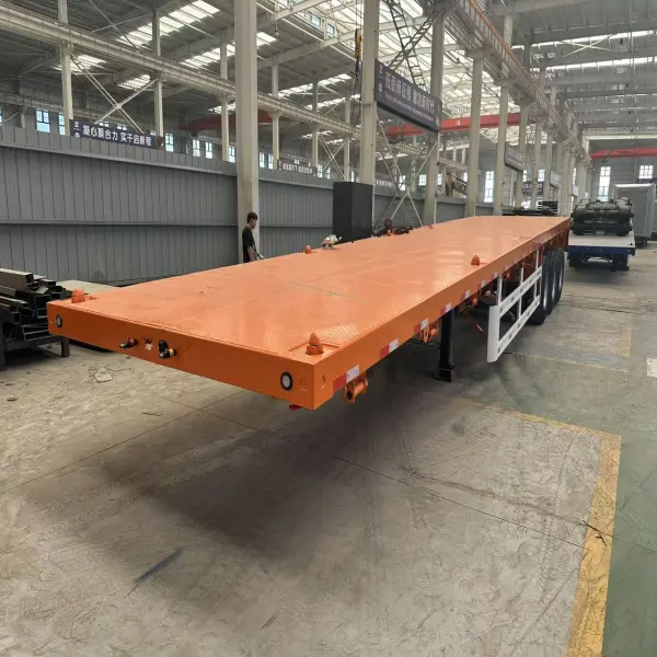 60 Ton Flatbed Trailer Supplier