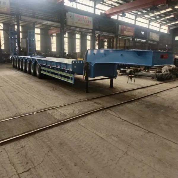 China Tipper Semi Trailer Export Model