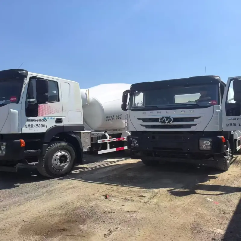 Hongyan GENLYON 14m3 Concrete Mixer Truck