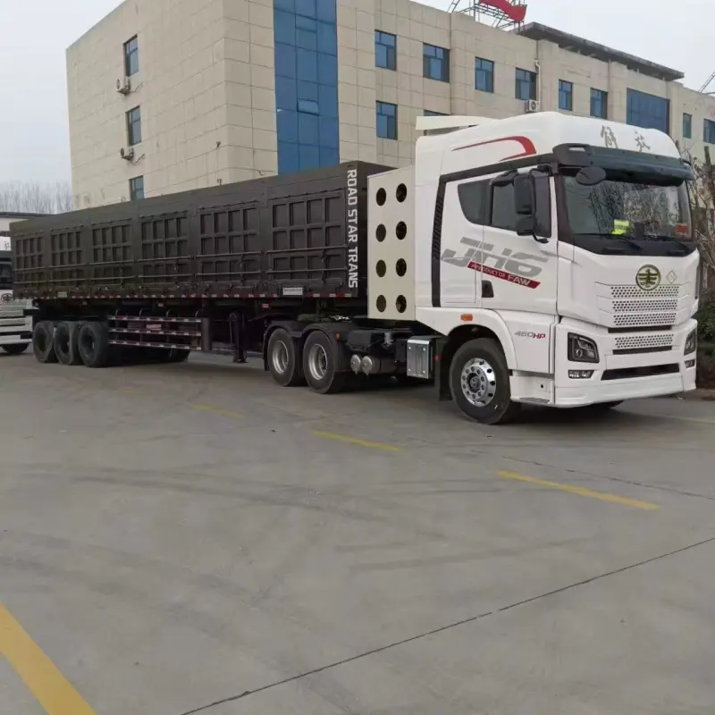 Side Wall Semi Trailer for Cargo