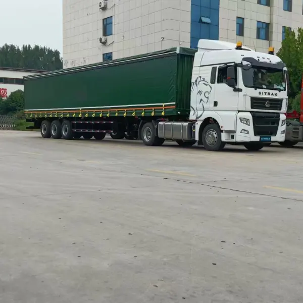 60 Ton Curtain Side Vehicle