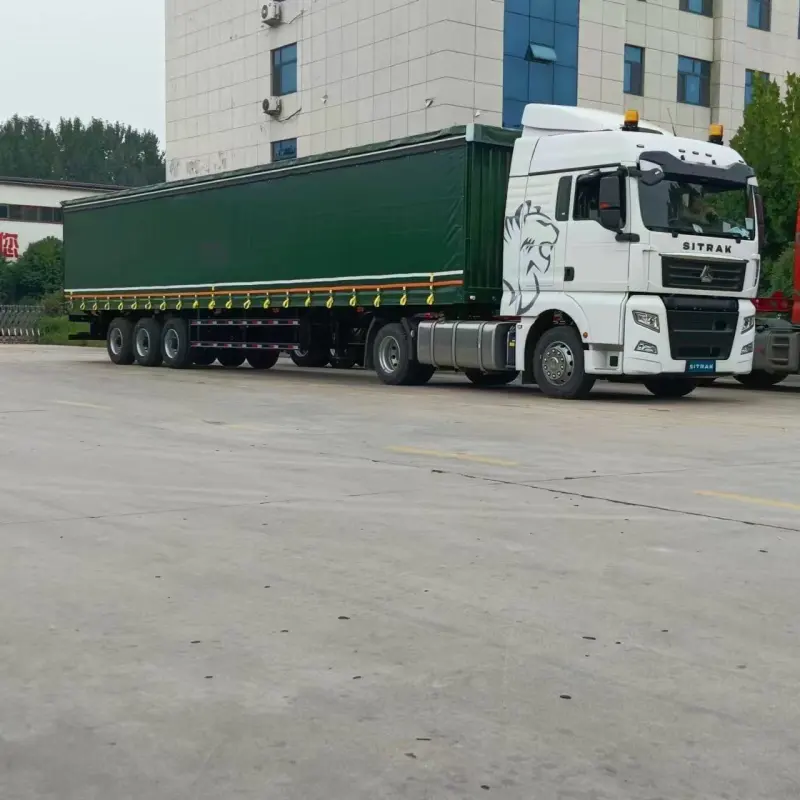 60 Ton Curtain Side Vehicle