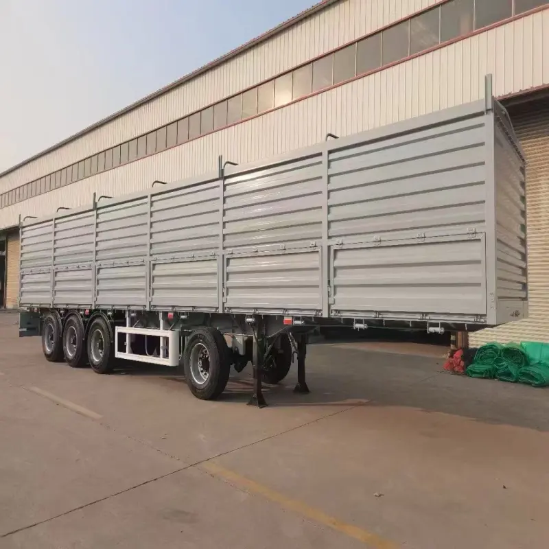  4-axle semi traile Distribution Semi Trailer Factory
