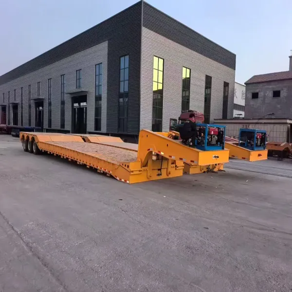 Multi Axle Low Flat Trailer for Transformer and Heavy Cargo