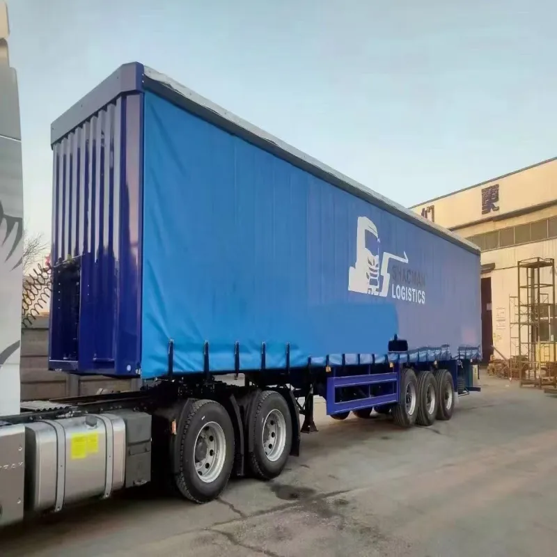 Side Curtain Vehicle for Cargo Transport