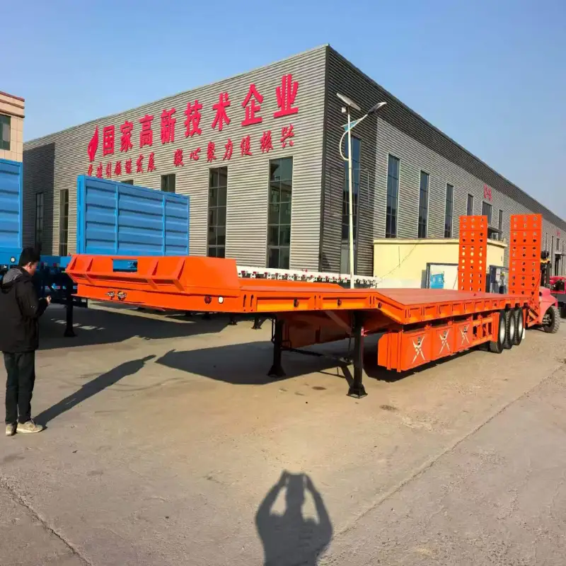 60 Ton Low Flat Trailer