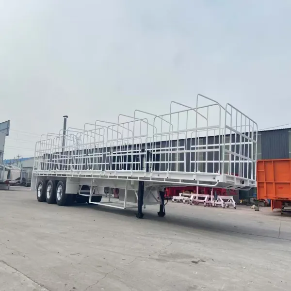 3 Axle Side Wall Trailer Factory